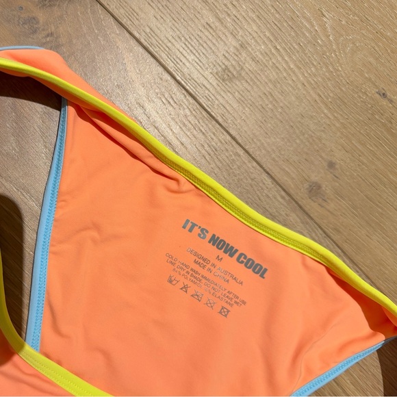 NWT It’s Now Cool 90s DUO Colorful Women's Bikini Set - Picture 5 of 8